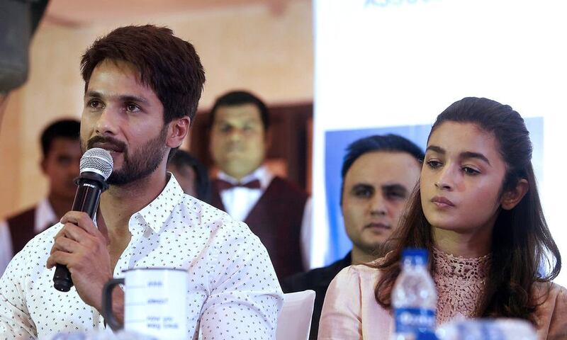 Bollywood stars Shahid Kapoor and Alia Bhatt (L-R) put in strong performances in the controversial Bollywood drama Udta Punjab (Flying Punjab).  EPA/STR