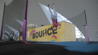 Travellers can now enjoy a Bounce pop-up in Terminal 3 of the Dubai Airport. Courtesy Bounce