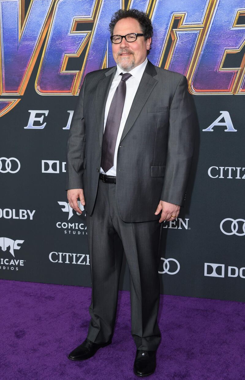 Jon Favreau at the world premiere of 'Avengers: Endgame' at the Los Angeles Convention Center on April 22, 2019. AFP