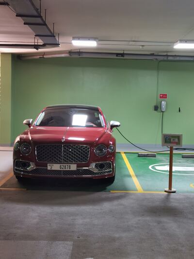 The Bentley Flying Spur Mulliner Hybrid goes from 0 to 100kph in 4.3 seconds. Photo: Damien Reid