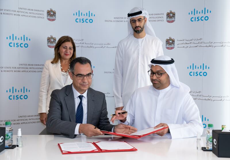 UAE ministry teams up with Cisco to boost nation's digital economy
