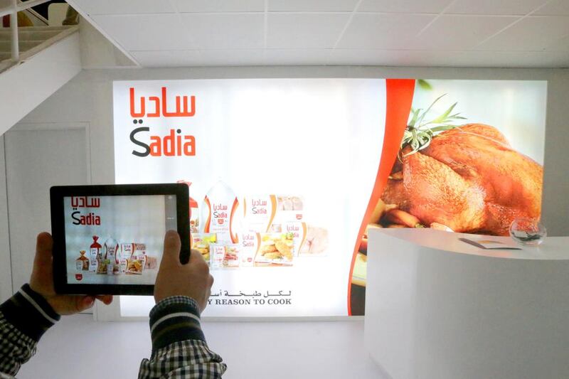 The showroom of Sadia, one of the world’s leading brands of chilled and frozen food. Jaime Puebla / The National