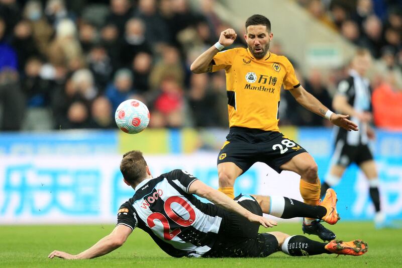 Joao Moutinho – 6. The 36-year-old was left trying to clean up a messy first half by his team. Got them on the front foot in the second, with a superb touch to control Cundle’s long pass. Booked. AFP