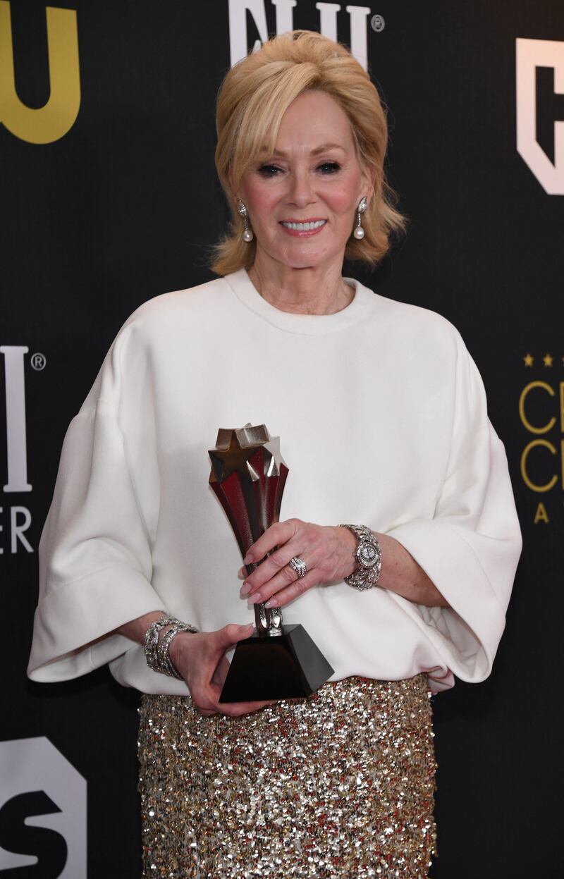 Jean Smart wins Best Actress in a Comedy Series for 'Hacks'. Reuters
