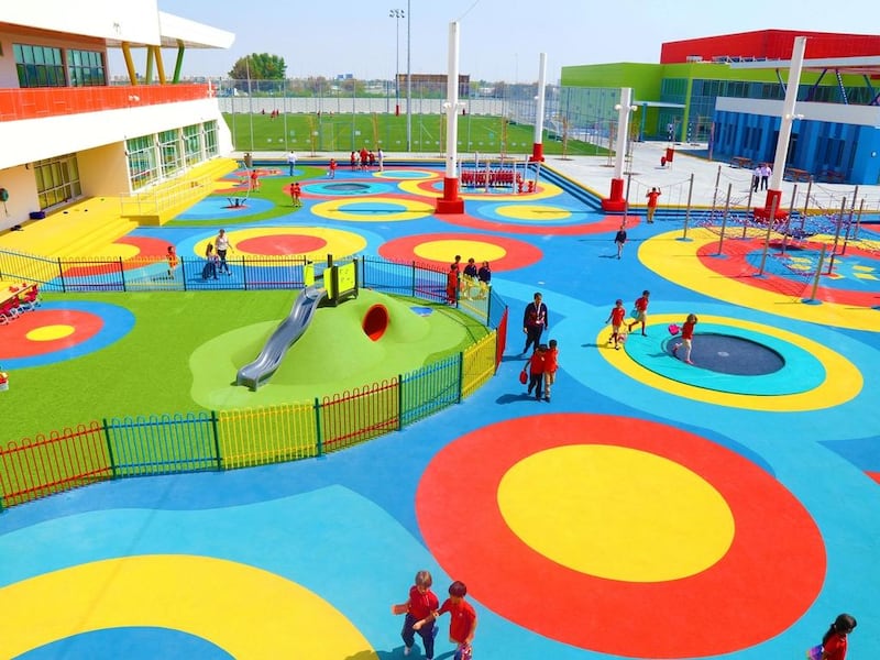 Aldar schools in Abu Dhabi have increased the number of cleaners to keep the schools clean and virus-free. There are about 6,500 pupils in its schools with more than 950 teaching and support staff. Pawan Singh / The National
