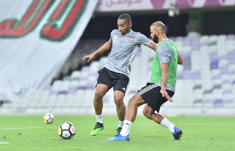 The UAE national team are currently in Al Ain.