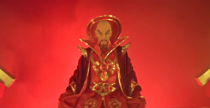 Ming the Merciless, an East Asian character in 1980s film 'Flash Gordon', was played by Swedish actor Max von Sydow. YouTube