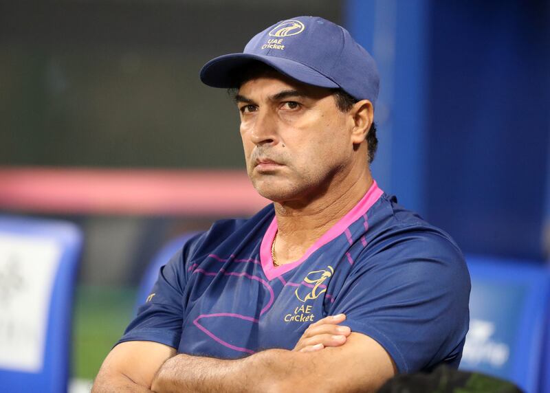 Robin Singh is no longer UAE's coach after a string of poor results. Chris Whiteoak / The National