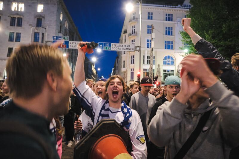 Finns have the least to be angry about, especially after Finland won the 2022 Ice Hockey World Championship. AFP