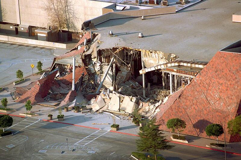 The Northridge earthquake in California, which occurred on January 17, 1994, caused an estimated $25 billion in damage. Reed Saxon / AP Photo