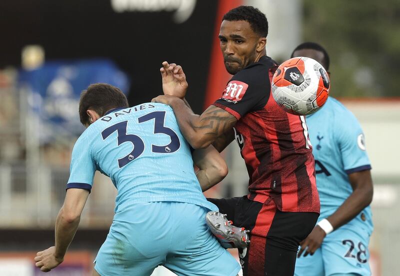 Callum Wilson - 8: Muscular display from the frontman who was cruelly denied a late winner by VAR. EPA