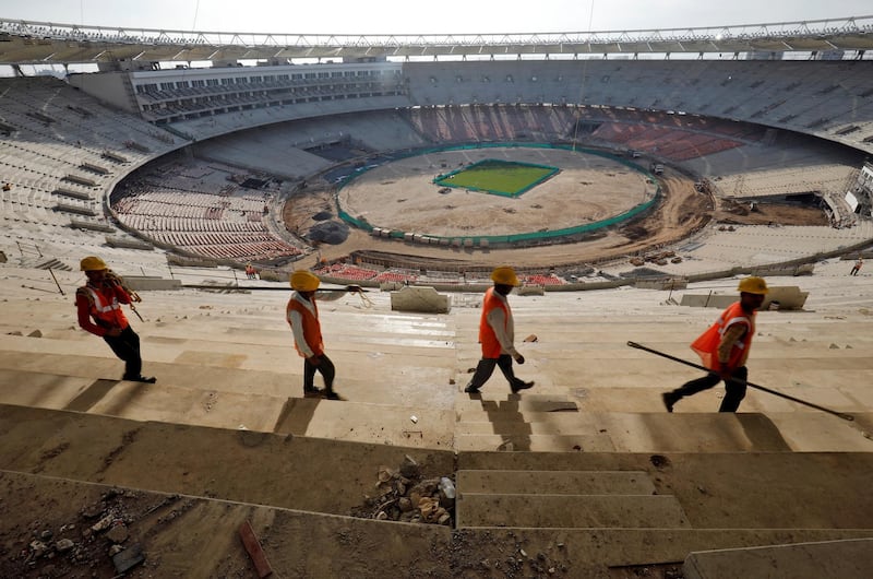 Spectator comfort and easy access to the ground are being kept in mind while constructing the stadium. Reuters
