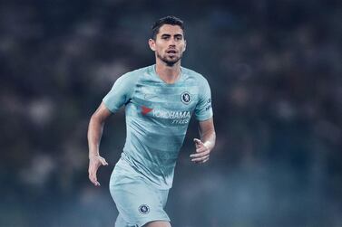 The new NikeConnect Chelsea FC third jersey. Getty Images