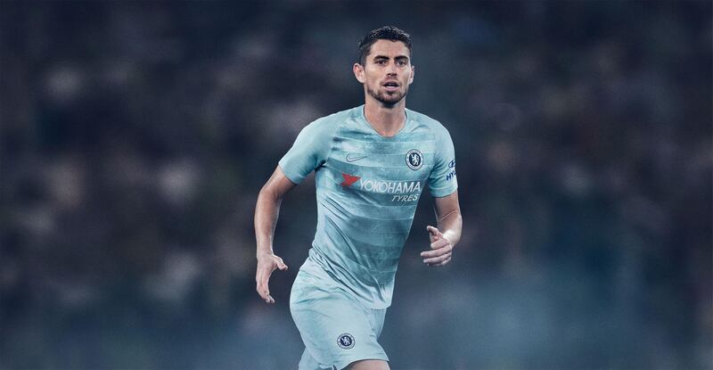 The new NikeConnect Chelsea FC Third jersey. Getty Images
