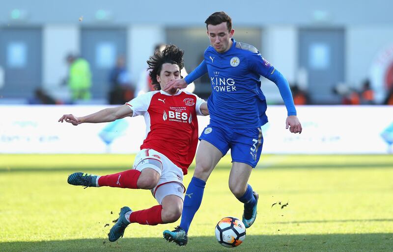 Centre midfield: Markus Schwabl (Fleetwood Town) – Helped Fleetwood take the initiative and apply more pressure than Leicester as they were the better side in a 0-0 draw. Jan Kruger / Getty Images