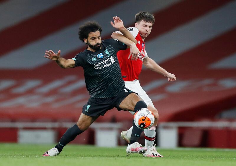 Mohamed Salah - 6: Had opportunities to score but running and shooting nowhere near as crisp as usual. Reuters