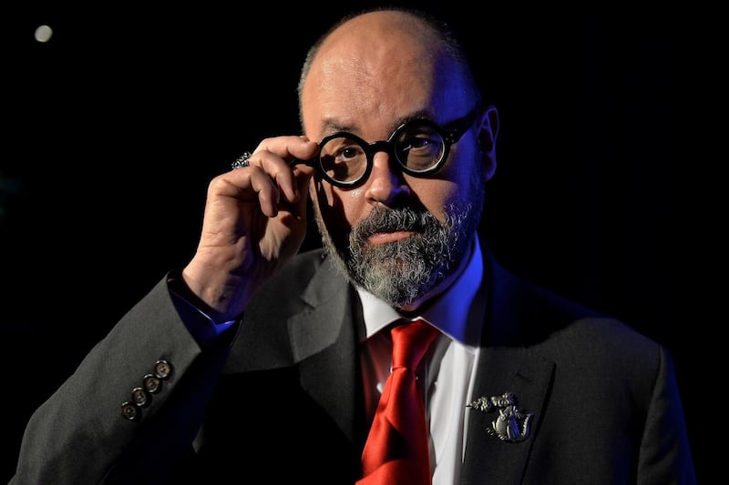 epa08495250 (FILE) - Spanish author Carlos Ruiz Zafon attends a reading at the 'lit.Cologne' international literary festival in Cologne, Germany, 16 March 2017 (reissued 19 June 2020). Zafon passed away at the age of 55 in Los Angeles, USA, after a long struggle against cancer, according to a press release by the publisher Planeta, which worked extensively with the Spanish writer over two decades of prolific partnership. The author of bestsellers such as 'The Shadow of the Wind' (2001) and 'The Labyrinth of Spirits' (2016) had been a resident of LA since 1993. Born in Barcelona in 1964, Zafon got by as a publicist and screenwriter before earning literary fame and critical acclaim for 'The Shadow of the Wind,' a Gothic-style mystery page-turner that has sold dozens of millions of copies worldwide, making it one of the best-selling fiction books ever.  EPA/SASCHA STEINBACH *** Local Caption *** 53392837
