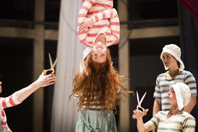 Handout photos from the production of Hetty Feathers in Dubai fro May 14 to 16, 2014.CREDIT: Courtesy Hetty Feathers