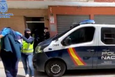 Police in Spain capture one of Europe's most wanted ISIS terrorists after a raid in Almeria