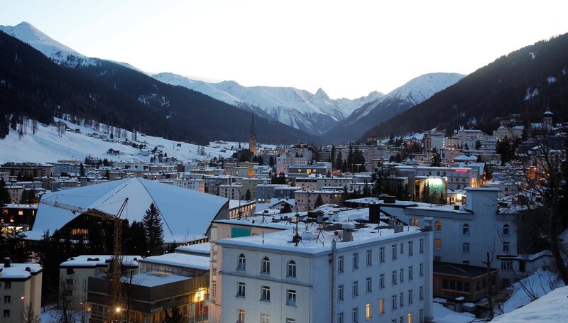 A general view shows the alpine resort of Davos, Switzerland. Reuters