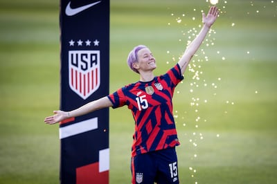Megan Rapinoe is captain of the the USA team, the outstanding favourites after another World Cup win in 2019.  