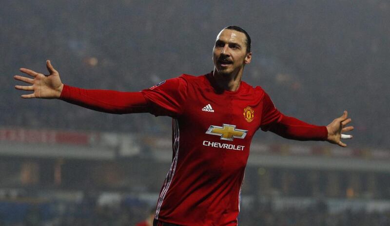 Manchester United's Zlatan Ibrahimovic. Phil Noble / Reuters