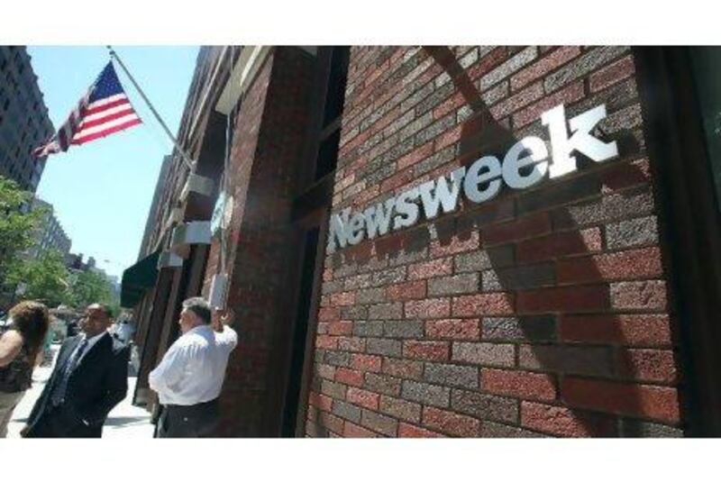 Newsweek is one of the top three news weeklies in the US.