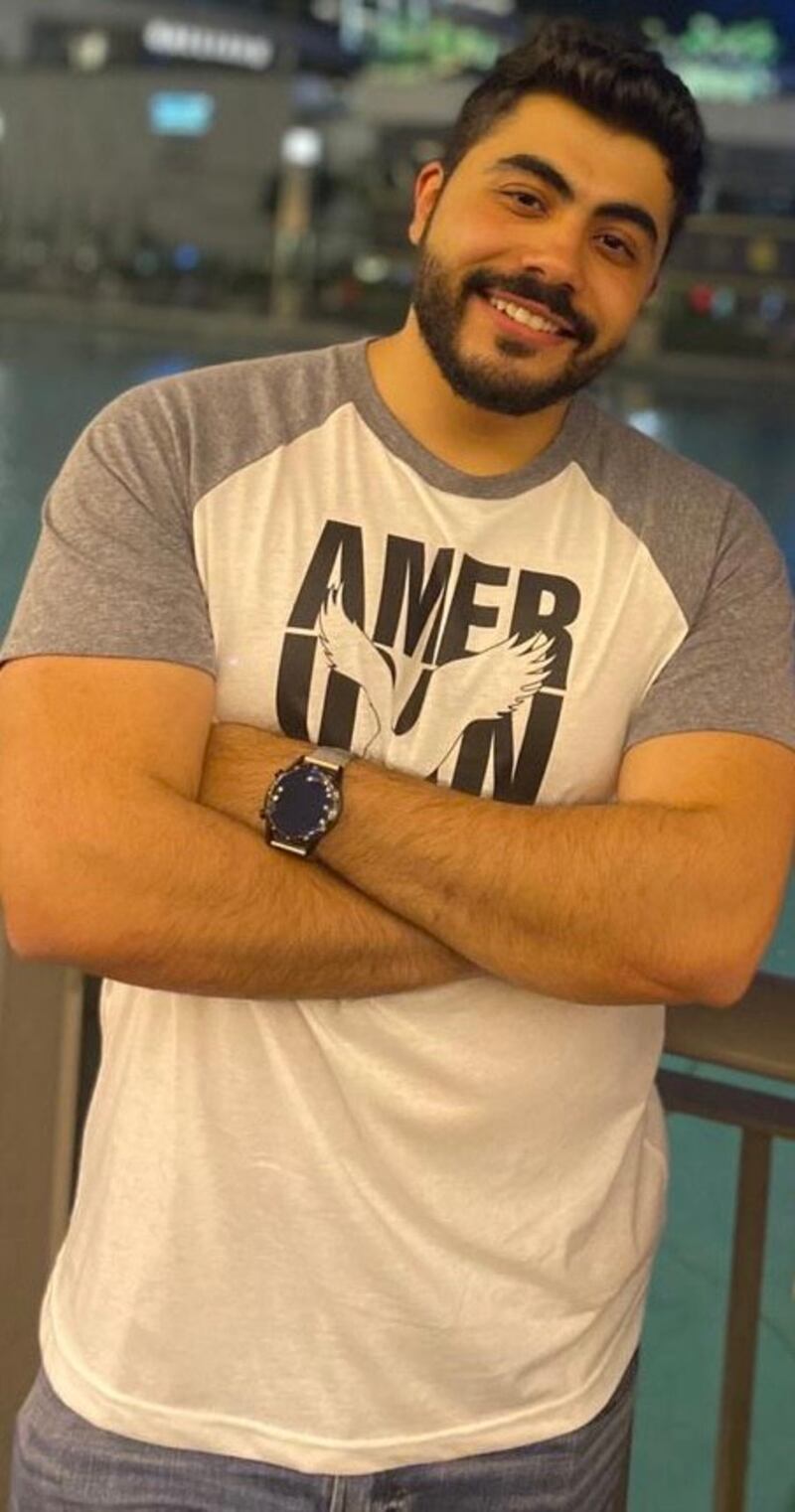 Hamza Matahen moved to Dubai for better job opportunities. He says the diversity in Dubai is helping him grow as a person and better understand other people’s backgrounds. Photo: Hamza Matahen