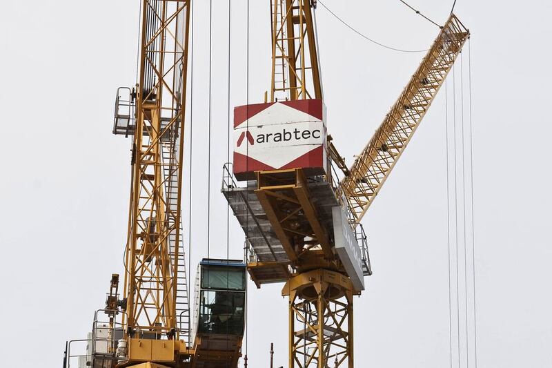 Arabtec was one of the companies MSCI included in its emerging market index. Antonie Robertson / The National
