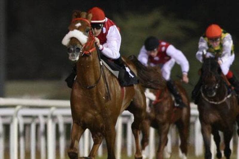Seraphin Du Paon won the Prep race for The President of the UAE Cup last month.