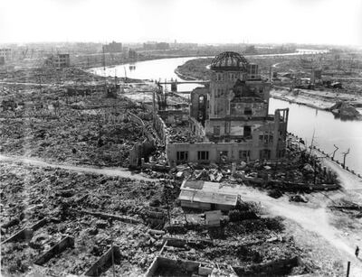 The US dropped atom bombs on the Japanese cities of Hiroshima and Nagasaki in 1945. AFP