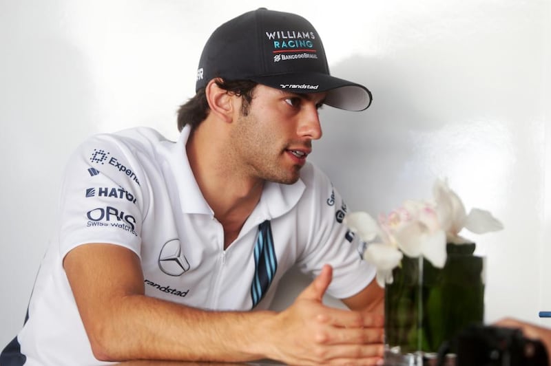 Felipe Nasr will drive for Sauber in 2015. Christopher Pike / The National

