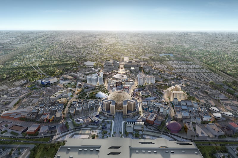 Expo City Dubai will be transformed into a bustling district by September. Photo: Expo City
