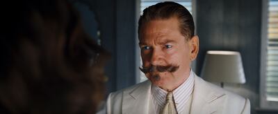 Kenneth Branagh stars as Hercule Poirot in 'Death on the Nile'. Photo: 20th Century Studios 