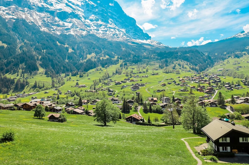 Grindelwald looks like a fairytale Swiss village. Unsplash