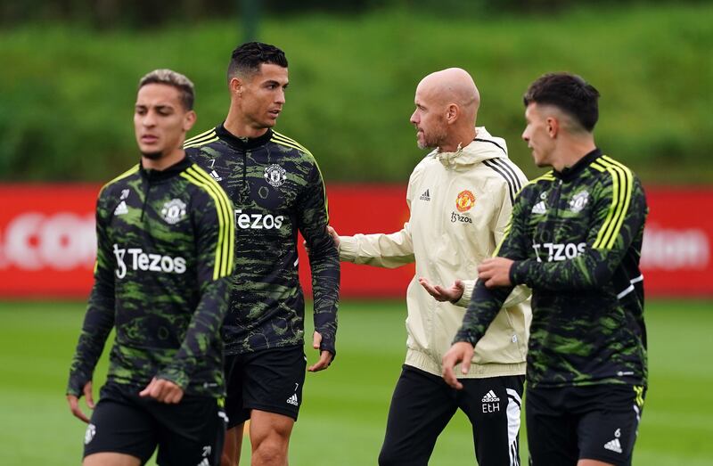 Manchester United v West Ham United (8.15pm) -  United manager Erik ten Hag says all is forgotten after the falling out with Cristiano Ronaldo. But for how long? Time will tell. Prediction: Man United 2 West Ham 1.PA