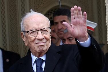 Tunisia's late President Beji Caid Essebsi. REUTERS