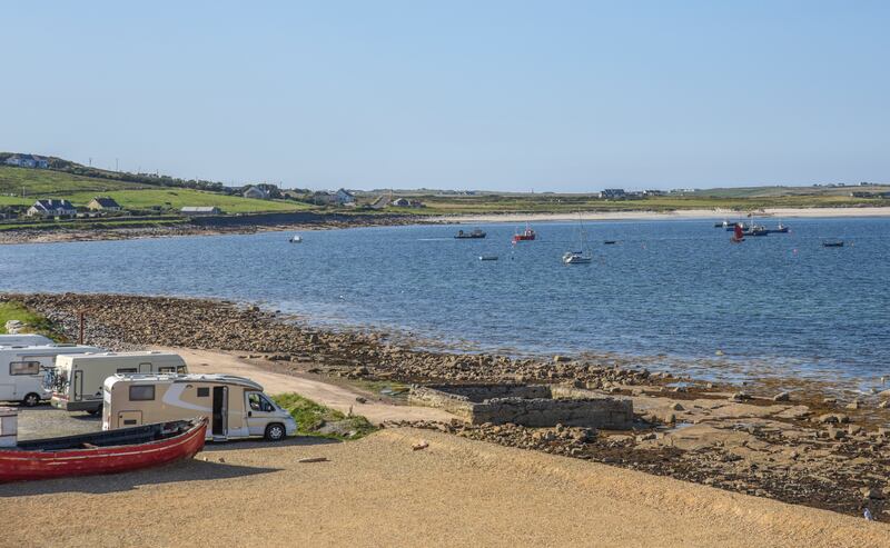 The lighthouse is three hours drive from the nearest city, Galway.