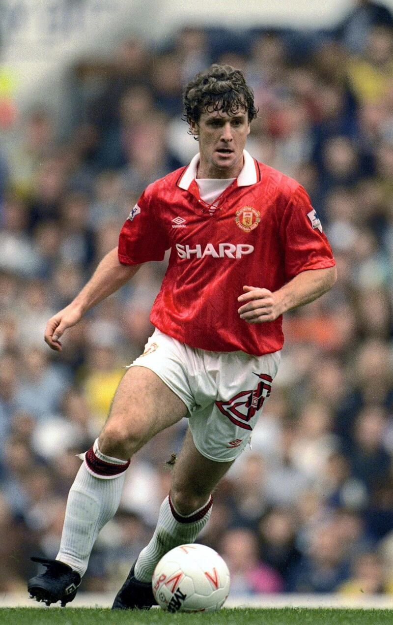 Football - Stock 1994 
Mandatory Credit: Action Images 
Manchester United's Mark Hughes