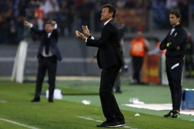 Luis Enrique's Roma side have fallen away in the second half of the Serie A campaign.