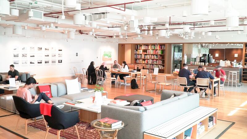 Set up in March 2019, Hub71 is based in the Abu Dhabi Global Market, the emirate's financial free zone. Photo: Hub71