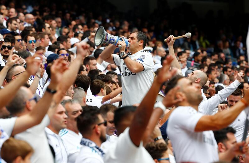 Real Madrid fan voiced their disapproval as Madrid slumped to a 12th league defeat of the season. Reuters