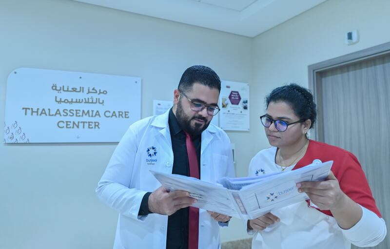 The clinical trials at Burjeel Medical City could offer new hope for thalassaemia patients. Photo: Abu Dhabi Media Office