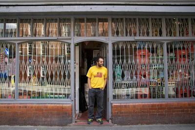 Hassan Hajjaj, London. Courtesy Sueraya Shaheen