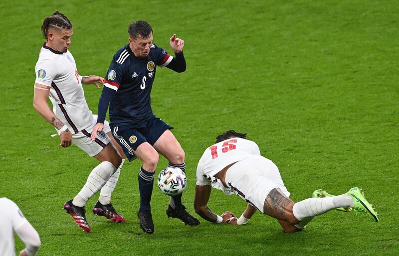Callum McGregor 7 - Rarely put a foot wrong and took care of the ball. McGregor took the game in his stride and didn’t allow the occasion to get to him. Reuters