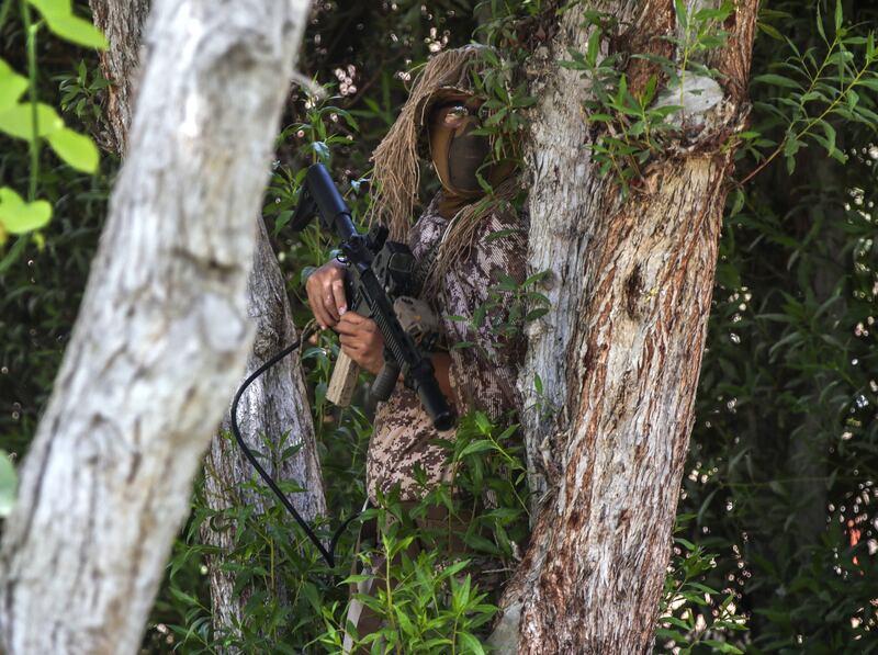 Many Airsoft players use ghillie suits, which provide better concealment than standard camouflage apparel