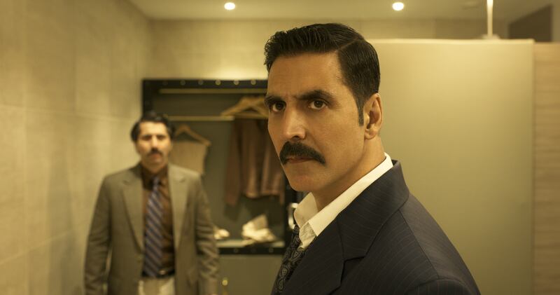 Akshay Kumar as a spy in 'Bell Bottom'. Photo: Pooja Entertainment