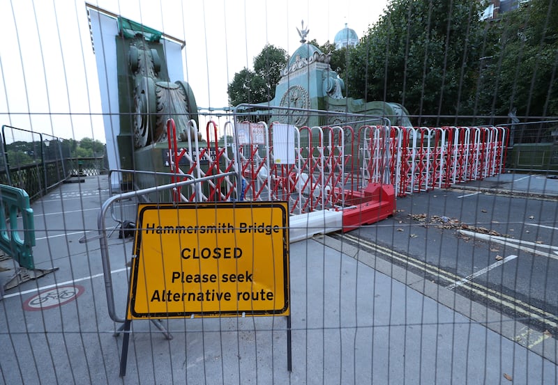 Authorities have failed to reopen Hammersmith Bridge in west London, despite various plans being mooted. PA