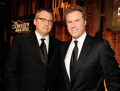 Adam McKay and Will Ferrell in New York in 2011. Photo: WireImage