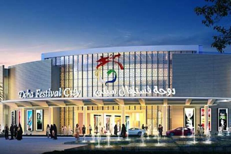 Illustration of Doha Festival City. Image courtesy Al-Futtaim